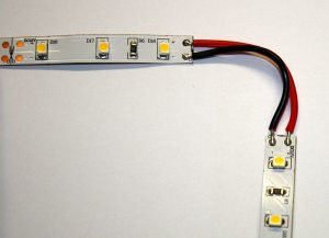 LED tape right-angle corner