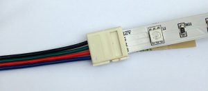 LED tape start-lead connector (closed)