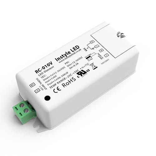 0-10v Dimmer-Receiver for LEDs 8-amp, single-channel