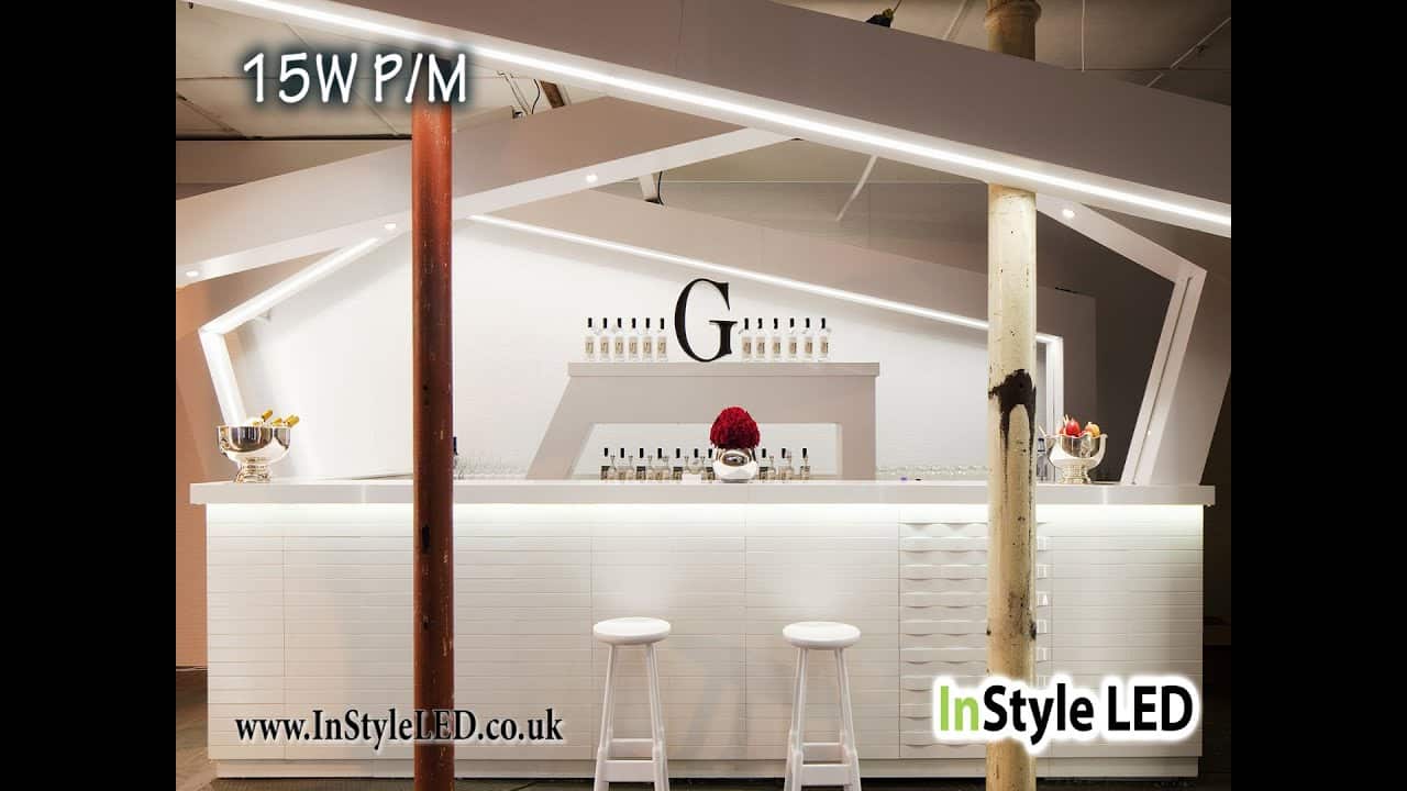 White LED Strip lighting by InStyle LED