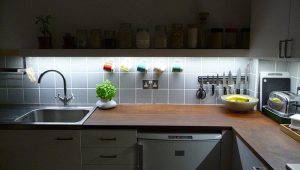 15w white LED Tape used under kitchen cabinets