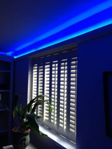 Window RGB LED Tape Blue