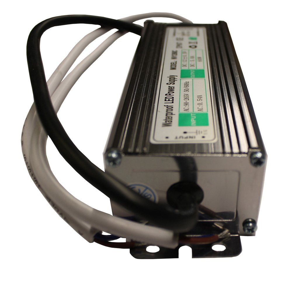 12V/24V 60 Watt IP67 Transformer for InStyle LED Tape