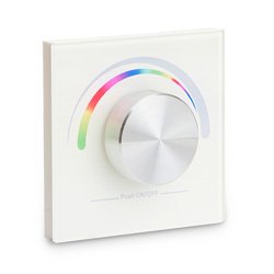 Wireless RGB LED wall controller