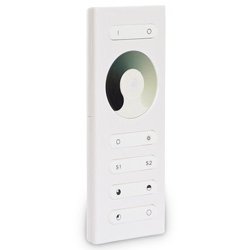Wireless dimmer/controller for white & single-colour LEDs