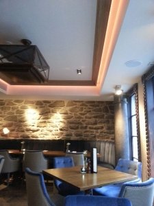 RGB LED Tape set to amber