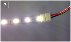Starter Lead connector lit up
