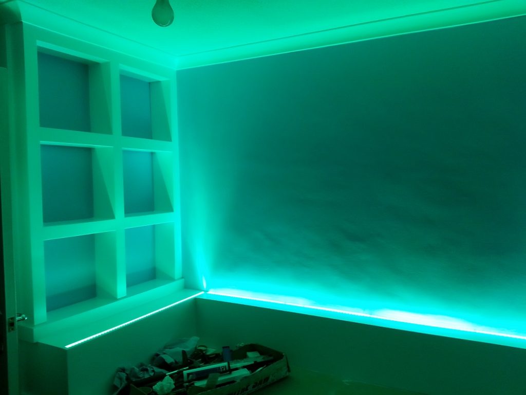 RGB tape used for bedroom LED lights