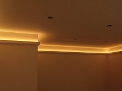 Amber LED strip lights
