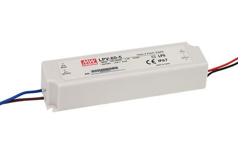 DC Hardwire LED Driver, 30 watts, 12V