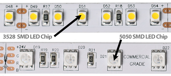 Pre-Wired 12 volt Surface Mount Tiny Led Lights