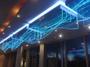 LED display lighting