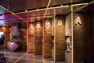 Samba Swirl's high-impact branding