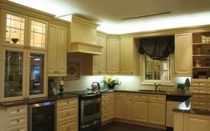 LED under-cabinet and over-cabinet highlights