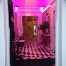 24 Royal Terrace vestibule - 20-watt RGBW LED strip lights