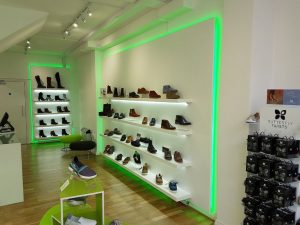 instore LED display lights