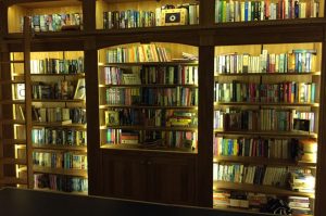 Warwickshire home - bookcase loaded