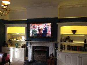 Warwickshire home - shelving