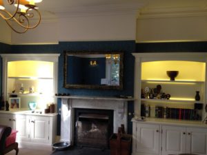 Warwickshire home - shelving