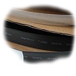 Plastic heatshrink with glue-sealed ends offers IP67-rated water resistance