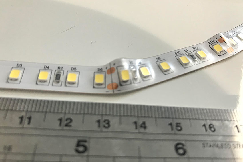 Can I bend my LED tape? Curved surfaces & lateral flexibility