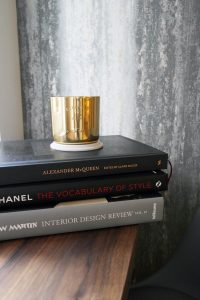 RGBW LEDs add subtle highlights to this textured bedroom wall