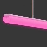 Pink 300-degree LED tube light