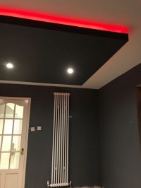 Cinema Room - LED installation/testing 3