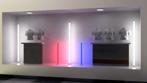 360-Degree Standing LED Tube Light