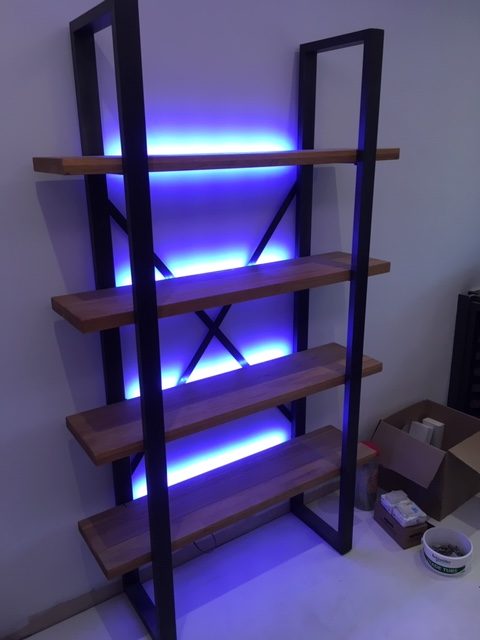 How To Position Your Led Strip Lights, Bookcase Led Lighting Diy
