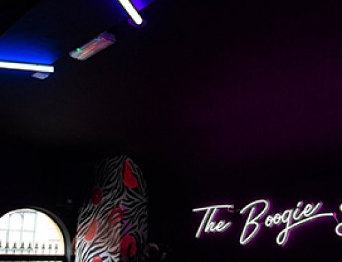 Get on down in the Boogie Basement with Suspended LEDs