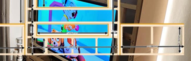 TV Media wall