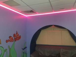 Calm Room at Portland School using LED Tape