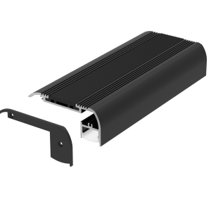 Stair Nose LED Profile (Black)