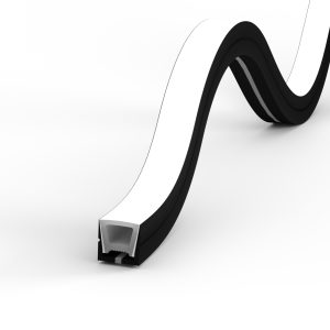 16mm x 16mm | Top Bend | Stealth Neon Flex