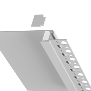 Plaster-In Shadow Gap LED Profile