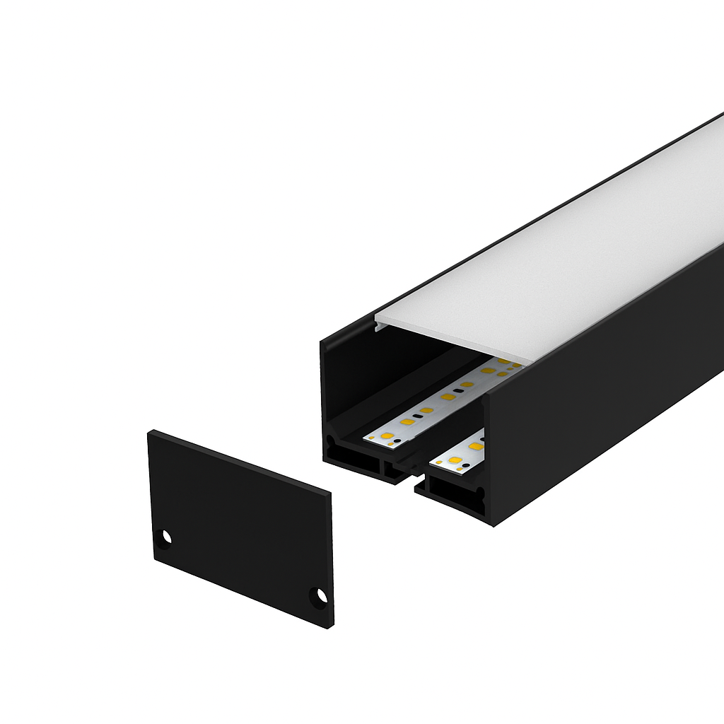 Large Wall Mounted | 50mm x 32mm | LED Linear Light - Image 7