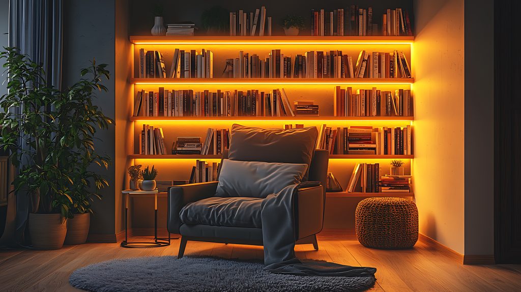 LED Lighting For Bookshelves