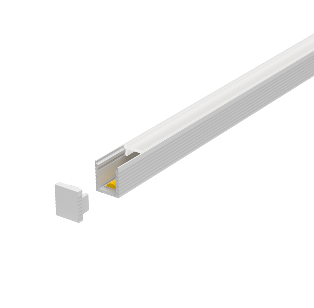 Rectangular Led Profile Surface LED Profiles - Instyle LED Lighting