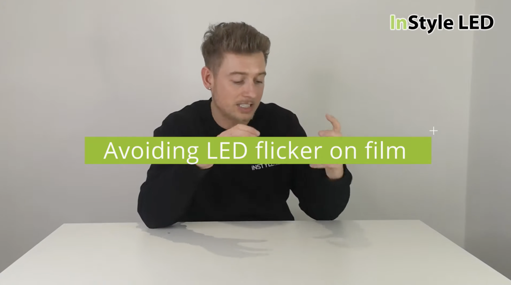 How To Avoid Flickering LED Lights When Filming