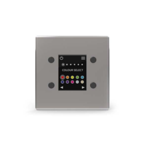 1 Zone | Button-Press | DMX | RGB/W | Wall Plate Controller (Sound-Light)
