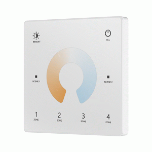 4 Zone | Wireless | CCT | Wall Plate (Battery)
