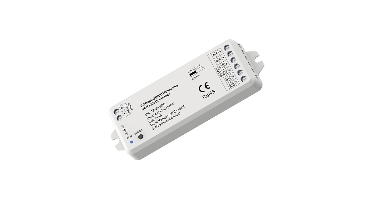 1 Zone | Wireless | RGB/W | LED Remote Controller Kit - Image 3