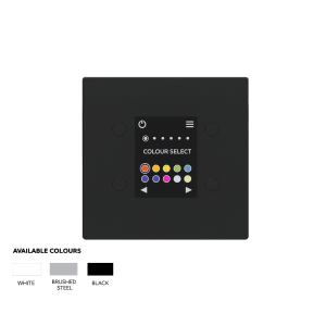 1 Zone | Button-Press | DMX | RGB/W | Wall Plate Controller (Sound-Light)