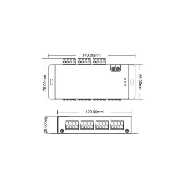 6-Output - SPI - Pixel - RGB/W - Signal Splitter - Instyle LED Lighting