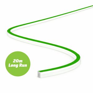 6mm x 12mm | Side Bend | Green Stealth Neon Flex
