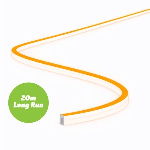 6mm x 12mm | Side Bend | Orange Stealth Neon Flex