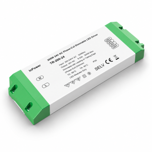200W TRIAC Mains Dimmable LED Driver 12v / 24v IP20