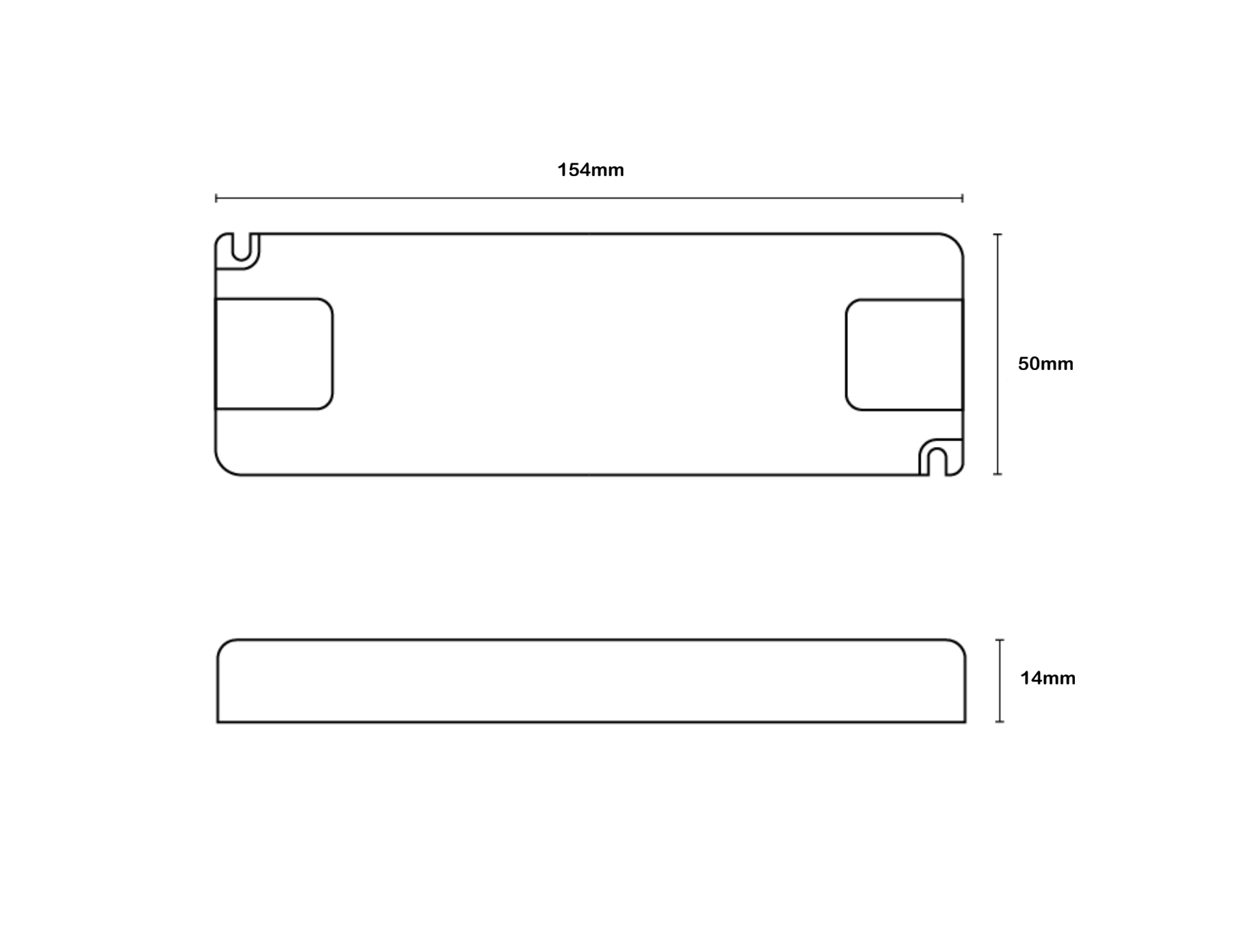 30W Constant Voltage LED Driver 12v / 24v IP20 - Image 2