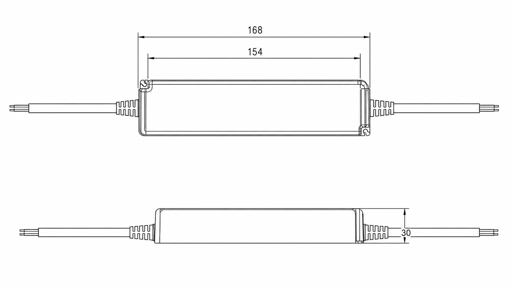 100W Constant Voltage LED Driver 24v IP67 - Image 2